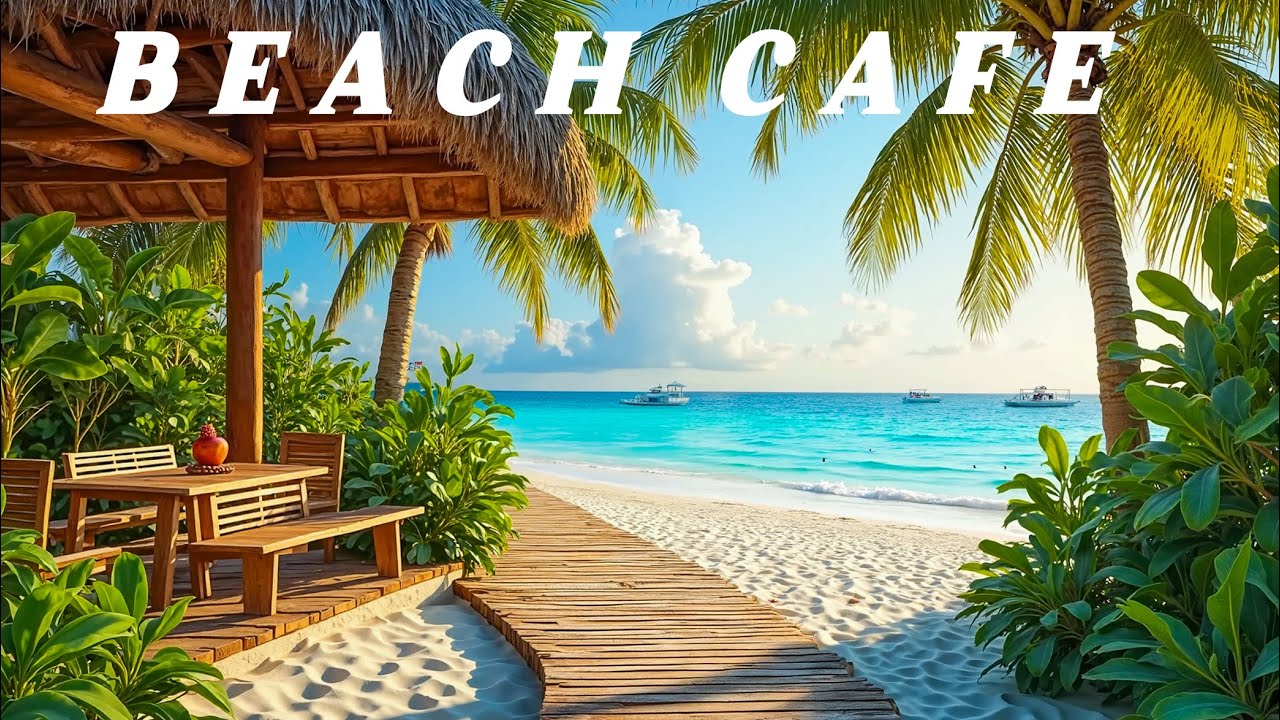 ☀️ Work from a Beach Café in Paradise – Chillstep Beats to Stay Focused (3H)