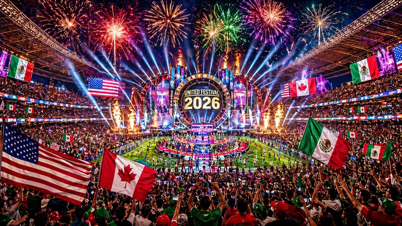 Песня церемонии открытия World Cup 2026 🌍 | Эпическое стадионное шоу и глобальный праздник в 4K