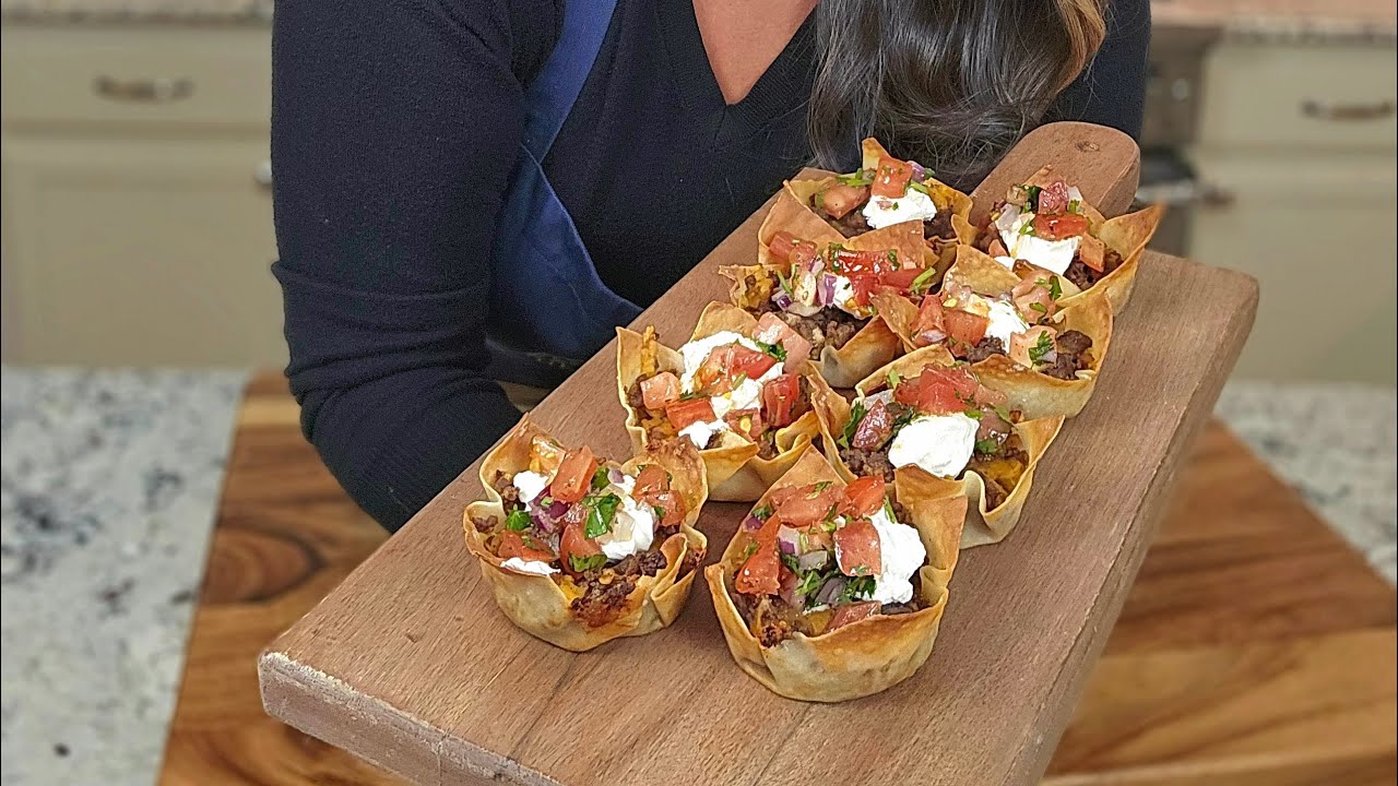 Game Day Fully Loaded Taco Bites