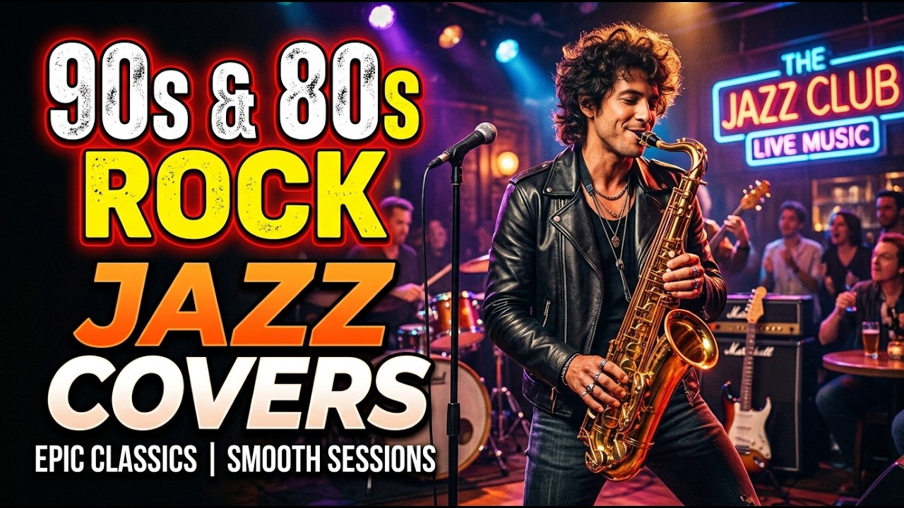 Timeless 80s 90s Jazz Covers John Lennon, Guns n’ Roses, Firehouse, White Lion, Deep Purple, Creed