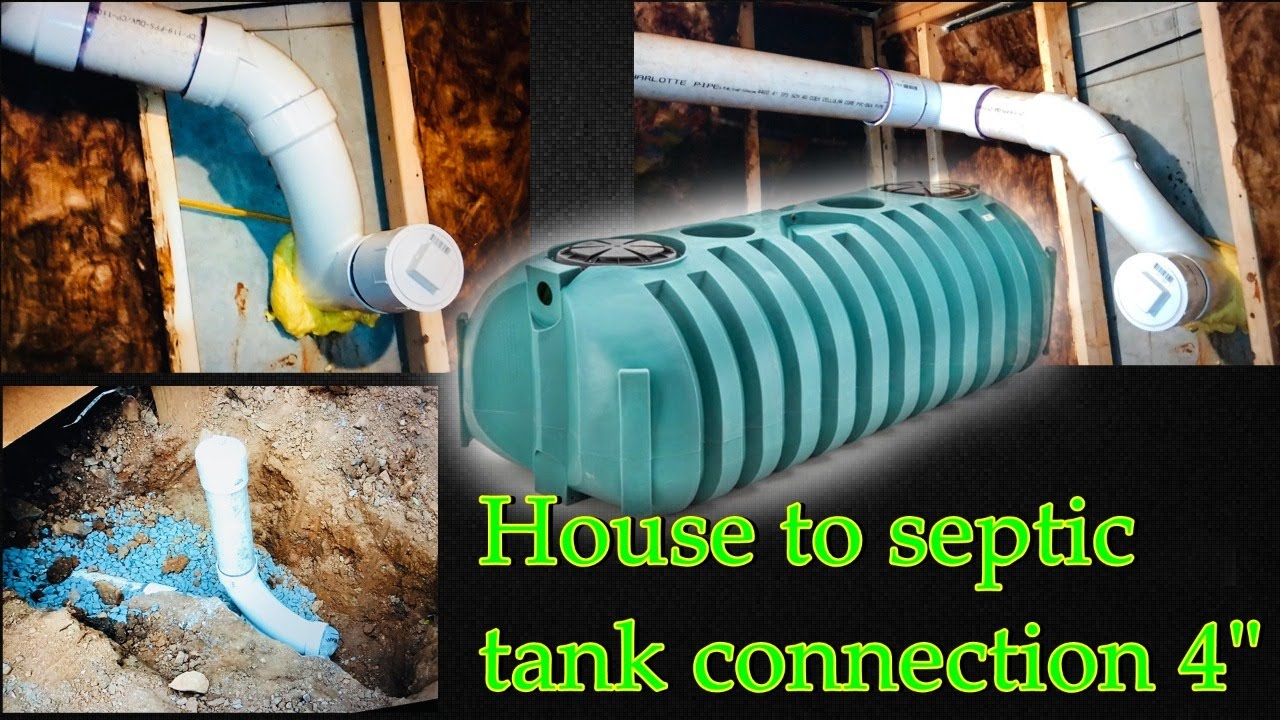house to septic tank connection 4