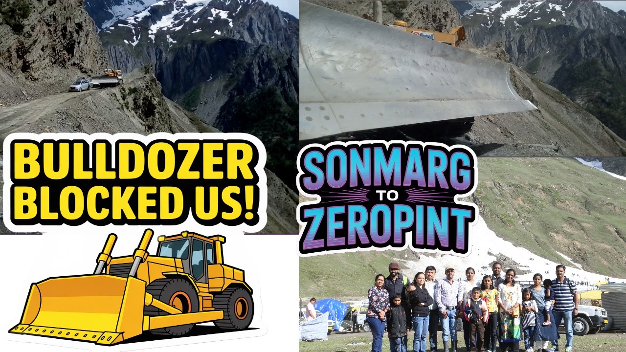 Sonmarg to Zero Point 2018 | Beauty, Fear & A Close Call on the Edge