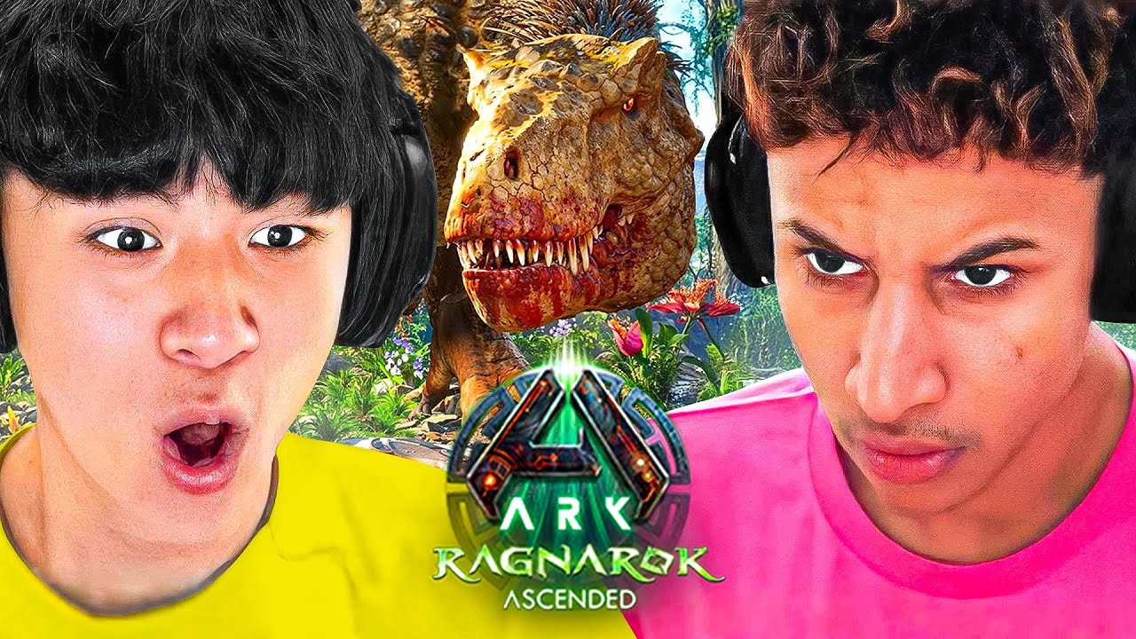 Ray & Tota Plays Ark: Survival Ascended Ragnarok For The FIRST TIME!