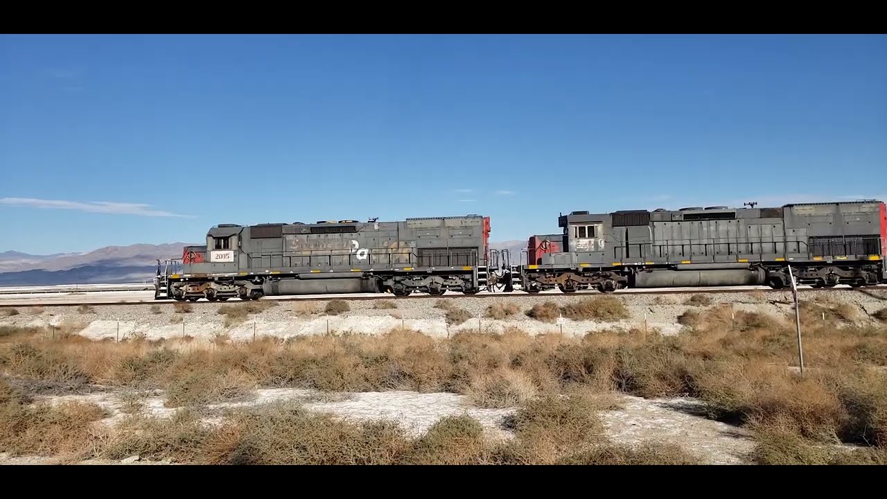 Trona Train running back..