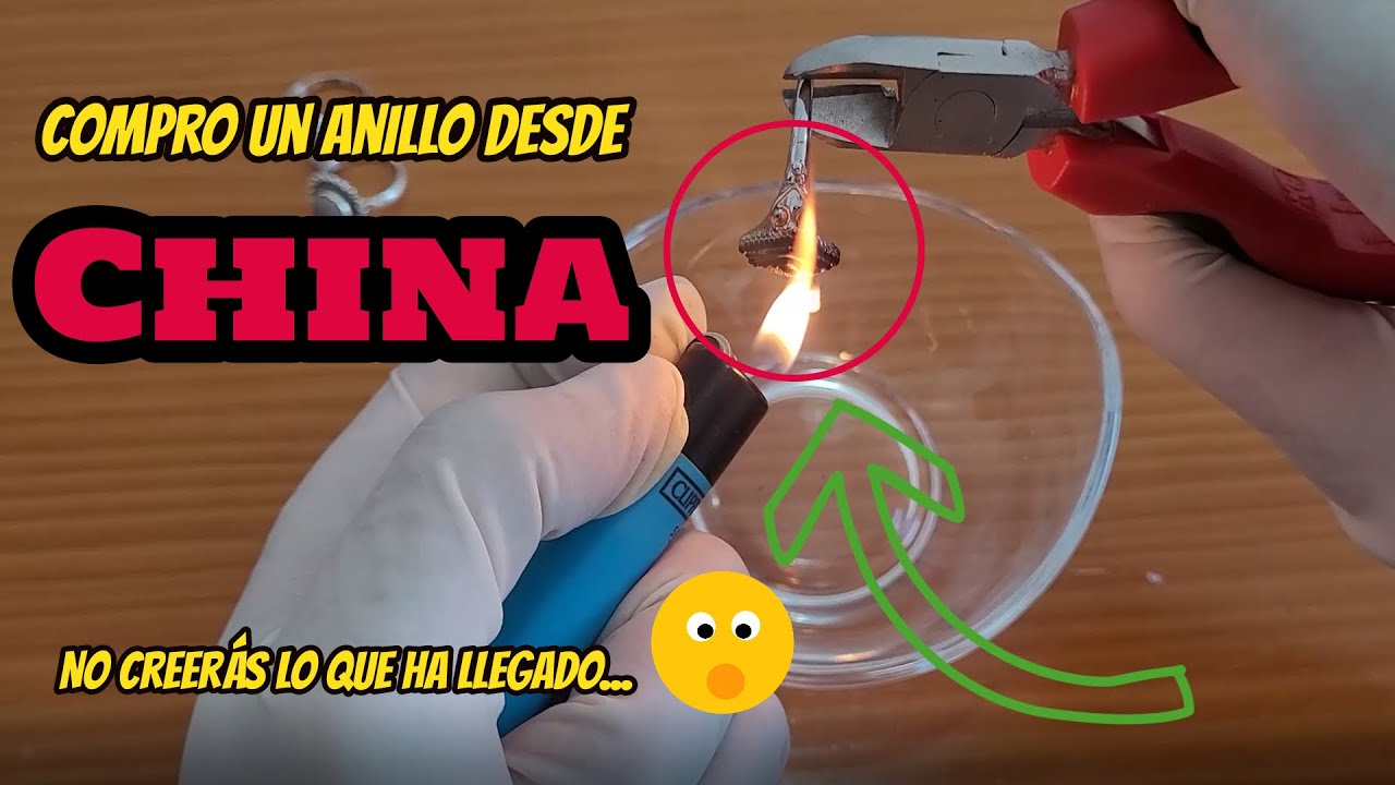COMPRAMOS UN ANILLO DE PLATA EN CHINA: Te sorprenderá lo que nos llegó 😅😅😂😡...