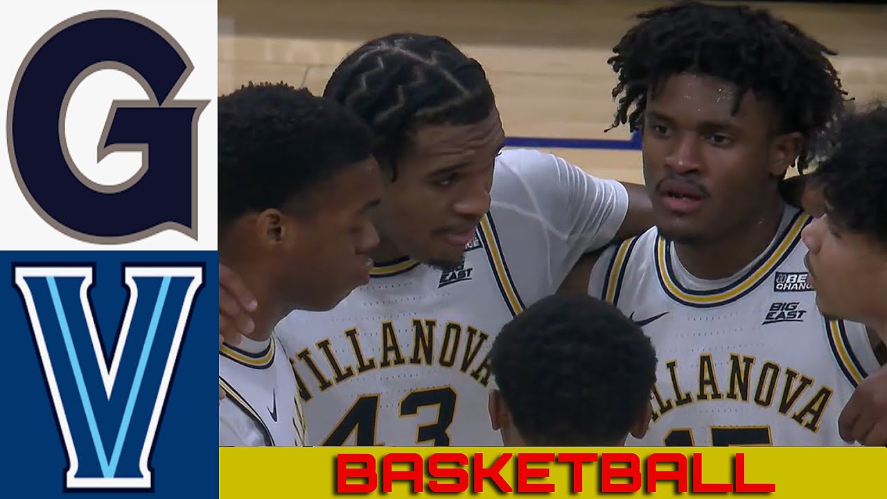 Georgetown vs Villanova Basketball Game Full Highlights 2025