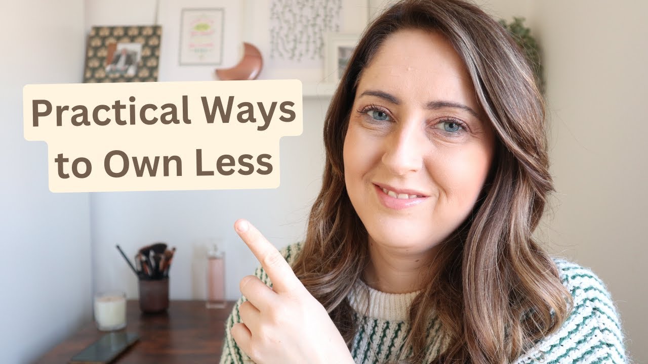 Practical ways to own less #clutterfreeliving #minimalism