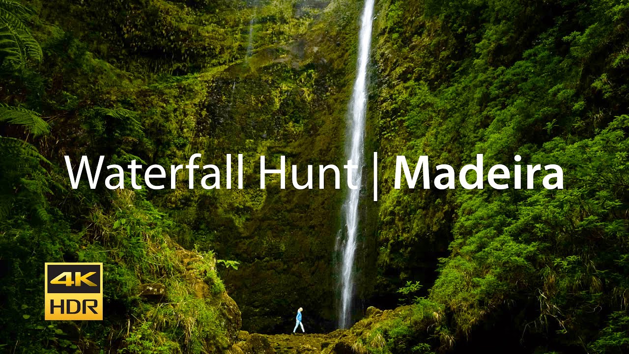 Waterfall Hunt: 25 Fontes & Caldeir&atilde;o Verde | Madeira 4K