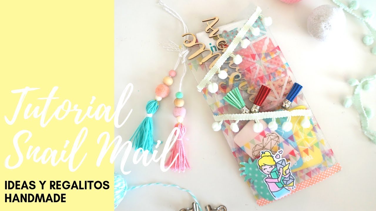 Snail Mail con acetato y regalitos handmade