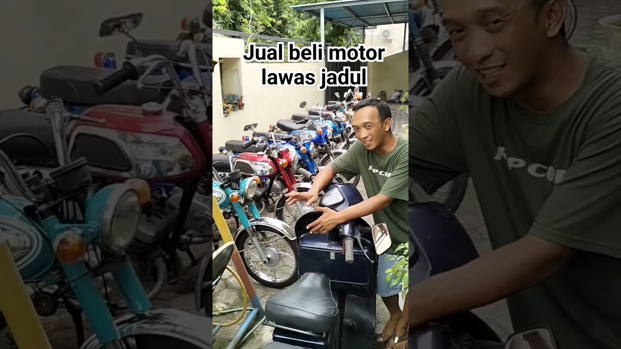 jual beli motor jadul lawas #classicmotorcycle #yamahal2g #fypシ#hondas90 #hondas90z #jualmotorbekas
