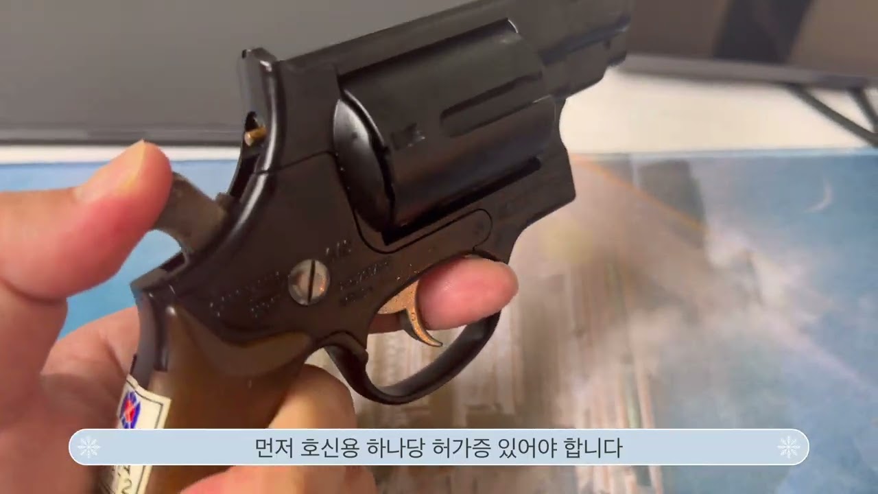 호신용 실제 총 가스 분사기 허가증 발급 후 세금은 ...