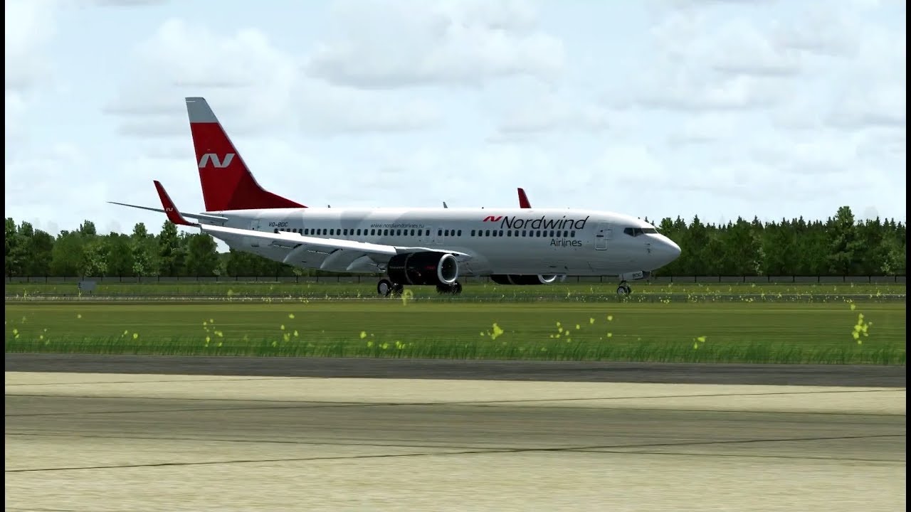 Landing in Koltsovo. FSX. Посадка в Кольцово.
