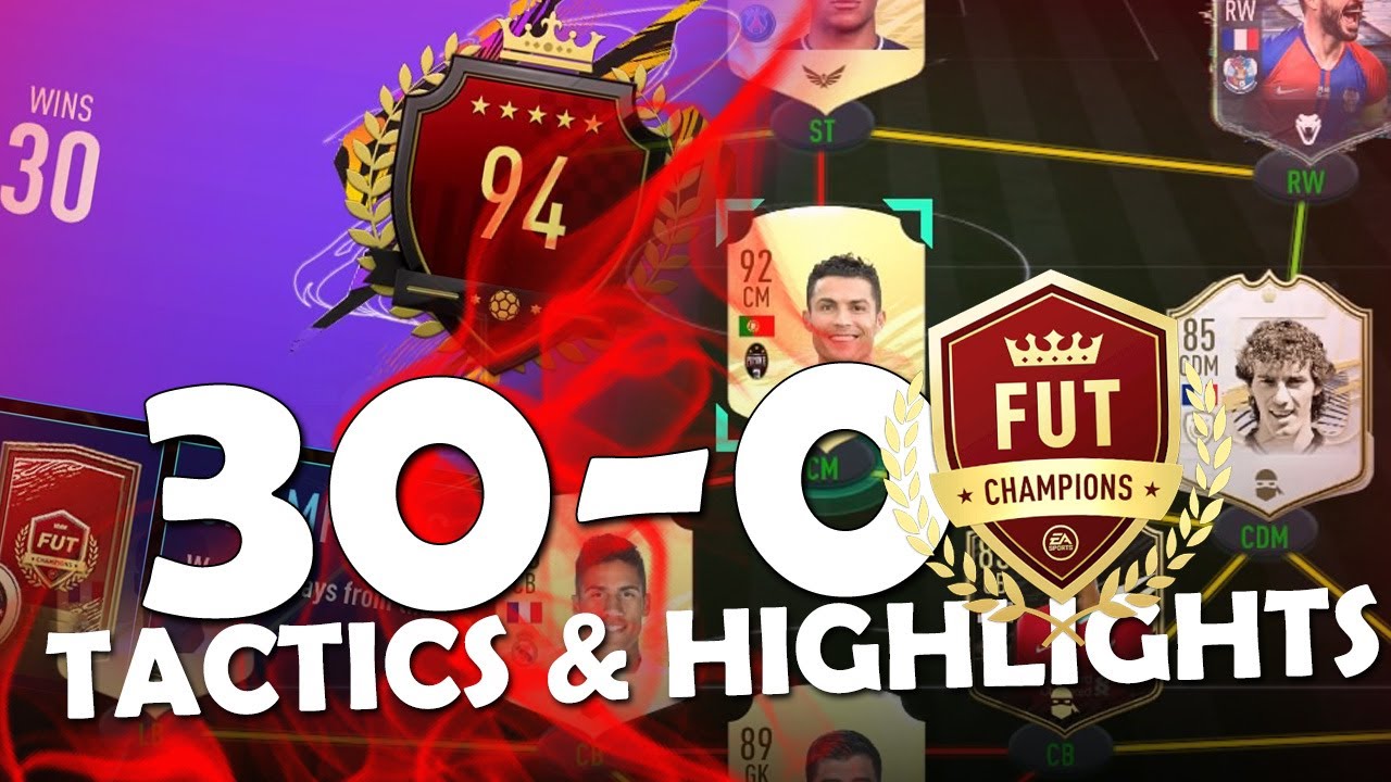 30-0 FUT CHAMPIONS HIGHLIGHTS | THE BEST FIFA 21 30-0 CUSTOM TACTICS & PLAYER INSTRUCTIONS | FIFA 21
