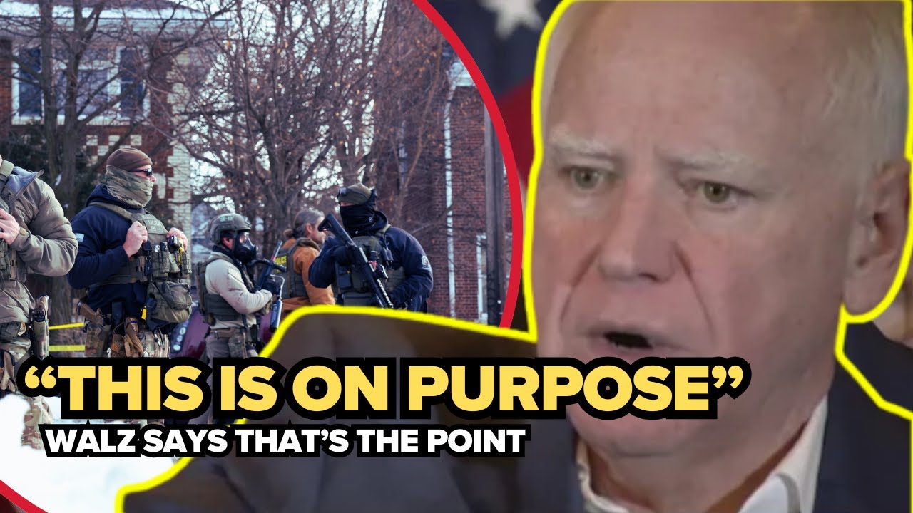 “This is on purpose” | Walz, Ellison press conference on kids, schools, and ICE activity