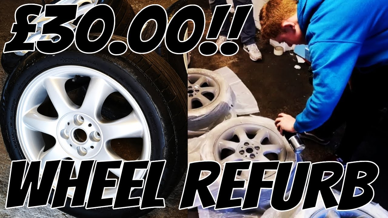 DIY Alloy wheel refurbish on a budget! Road to Supra Episode 6