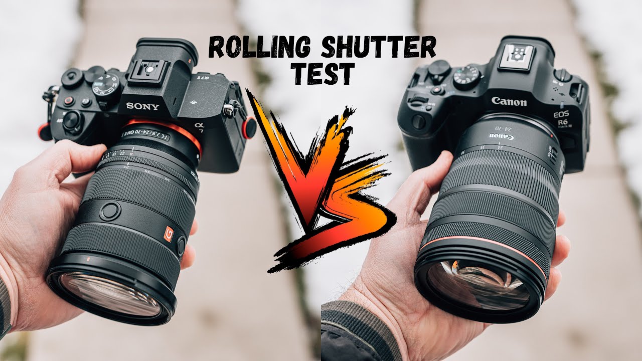 Sony A7 V vs Canon R6 III Rolling Shutter Test: Which One's Actually Better?