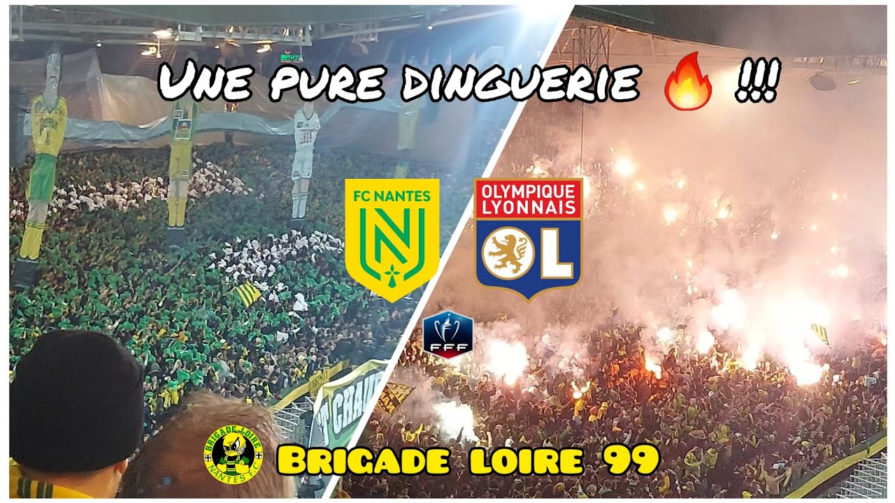 La Brigade Loire ÉPOUSTOUFLANTE en demi-finale de CDF ! // FC Nantes - OL | VLOG#73 (Brigade Loire)