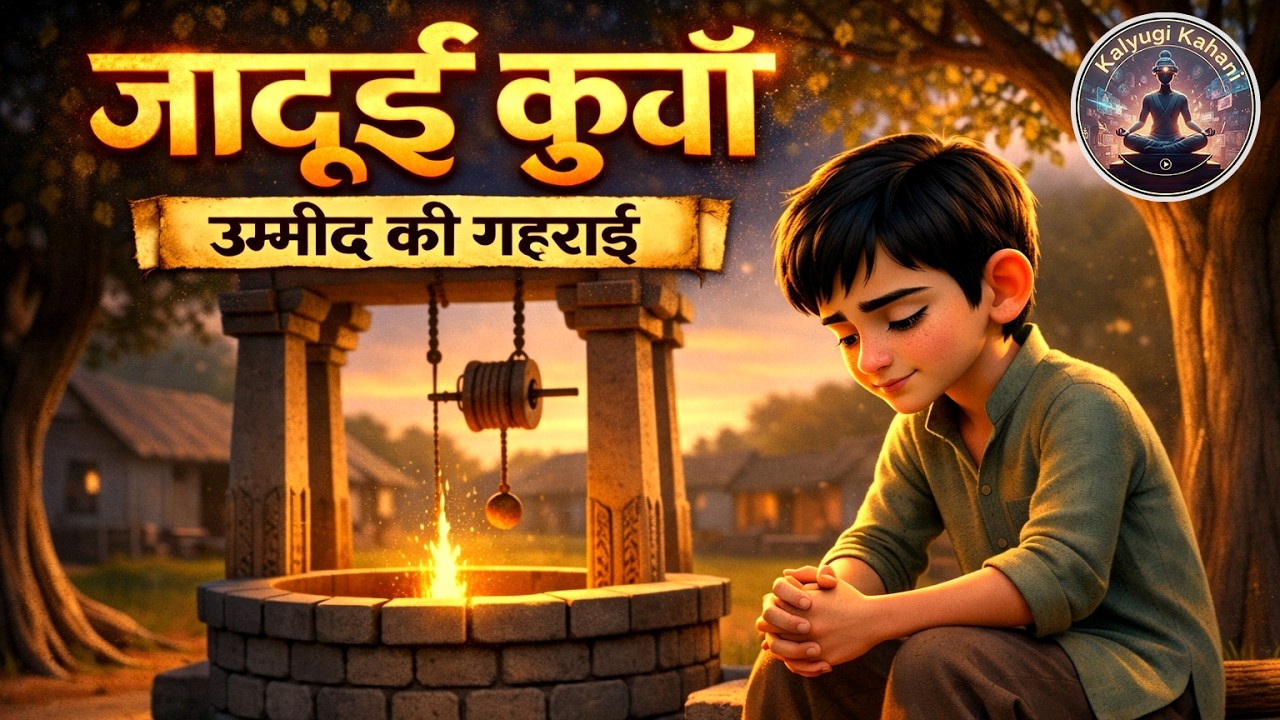 जादुई कुआँ  | HINDI KAHANIYA | CARTOON STORIES | ANIMATED STORIES  | BEDTIME STORIES