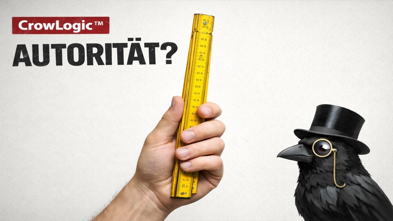 Autorität mit einem Zollstock? | CrowLogic™ erklärt das Maß aller Dinge
