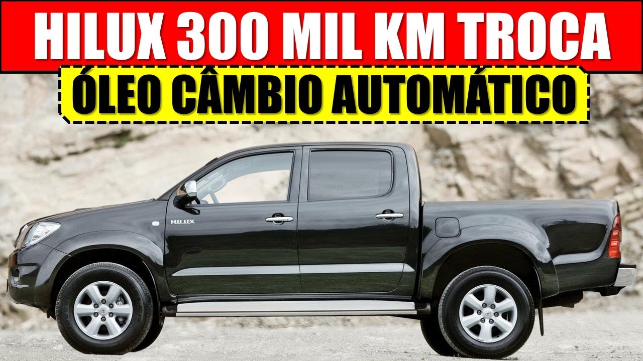 EP. 467 // Toyota HILUX com 300 MIL KM: Troca Fluído Câmbio AUTOMÁTICO!