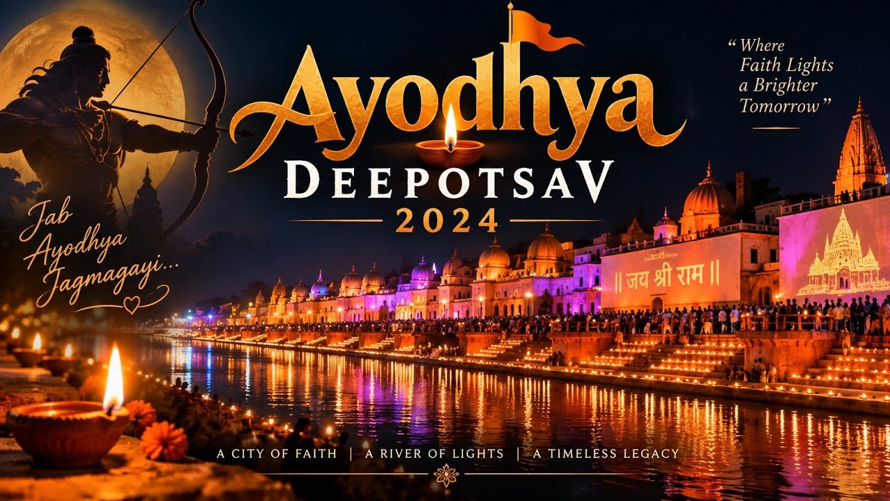 ✨ Ayodhya Deepotsav 2024 🪔 | When Ayodhya Lit Up the Night | राम की नगरी का अद्भुत नज़ारा 🚩