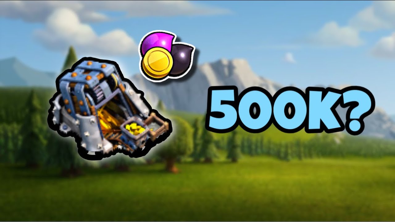 500,000 Gold Looting Challenge at TH8 | Clash of Clans