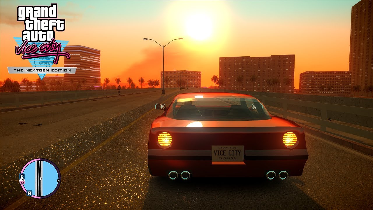 Прохождение GTA Vice City на новом поколении консолей #2 [Графический мод для PS2]