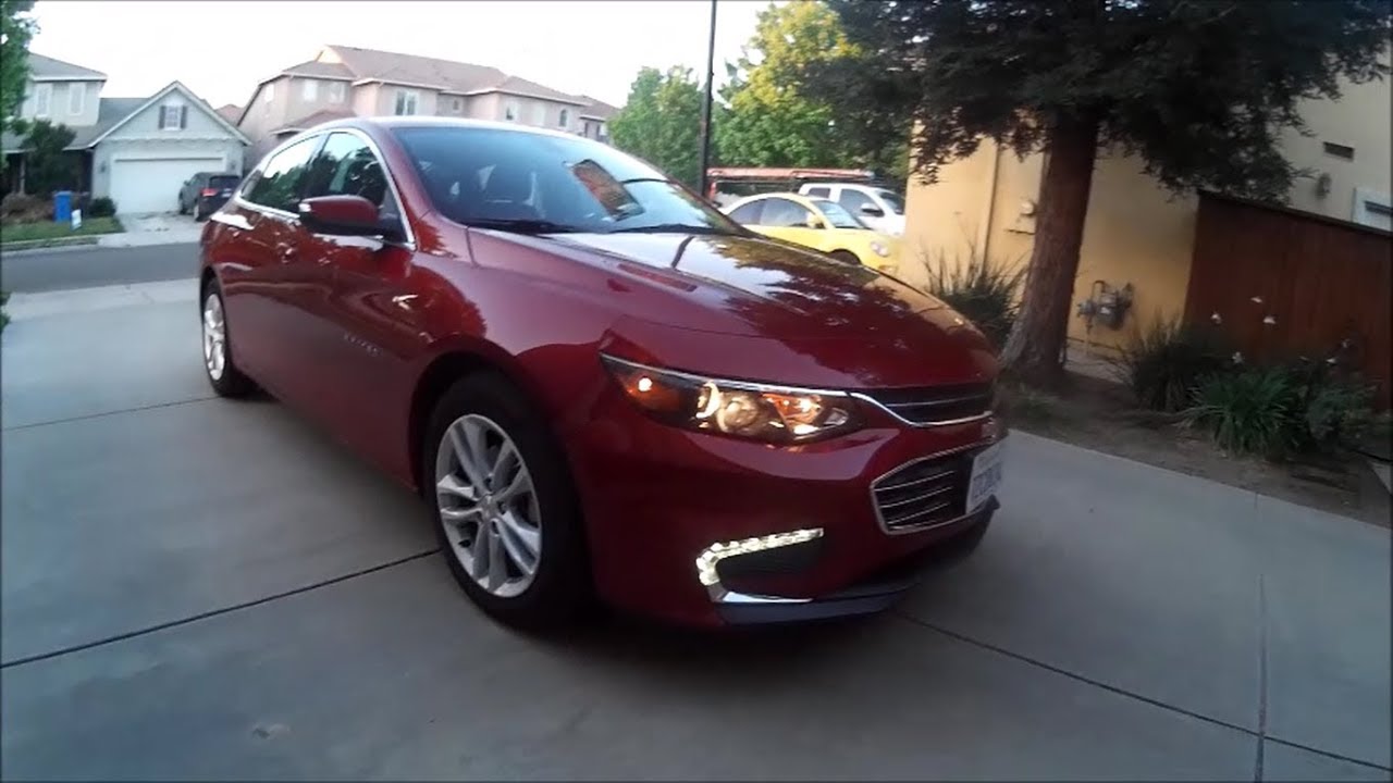 Запуск Chevrolet Malibu LT 2018 года, двигатель и подробный обзор