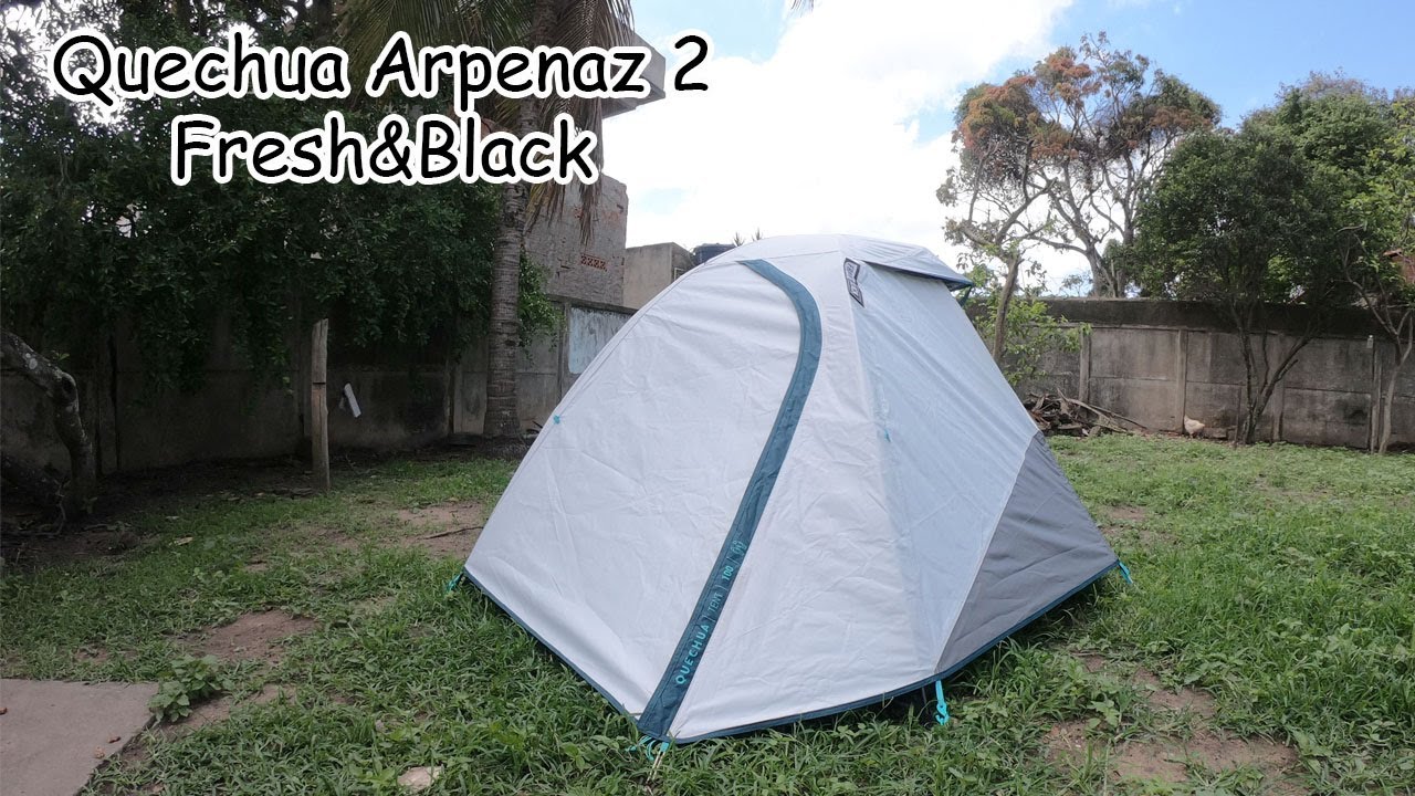 Nova Barraca do Canal - Quechua Arpenaz 2 FRESH&BLACK