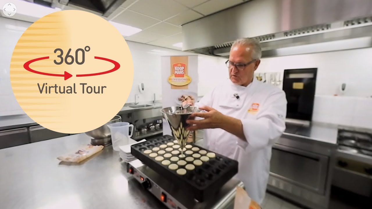 Online training professioneel poffertjes bakken (360° video)