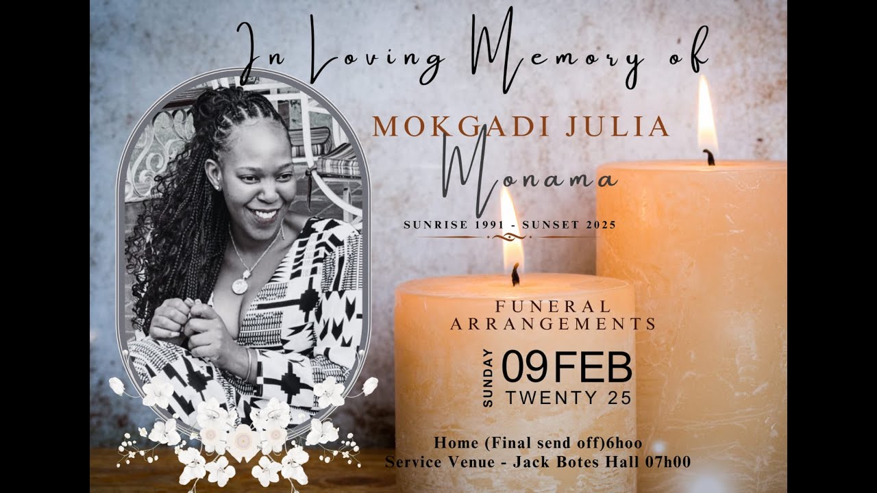 IN LOVING MEMORY OF  MOKGADI JULIA MONAMA