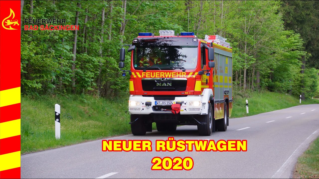 Neuer Rüstwagen der Feuerwehr Bad Säckingen