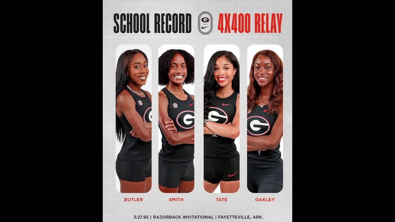 Arkansas   Razorback Invitational   Female 4X400M Relay   Section 4
