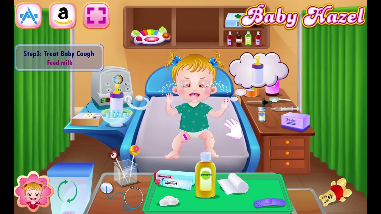 Baby Hazel Treatment and Colouring vechicals