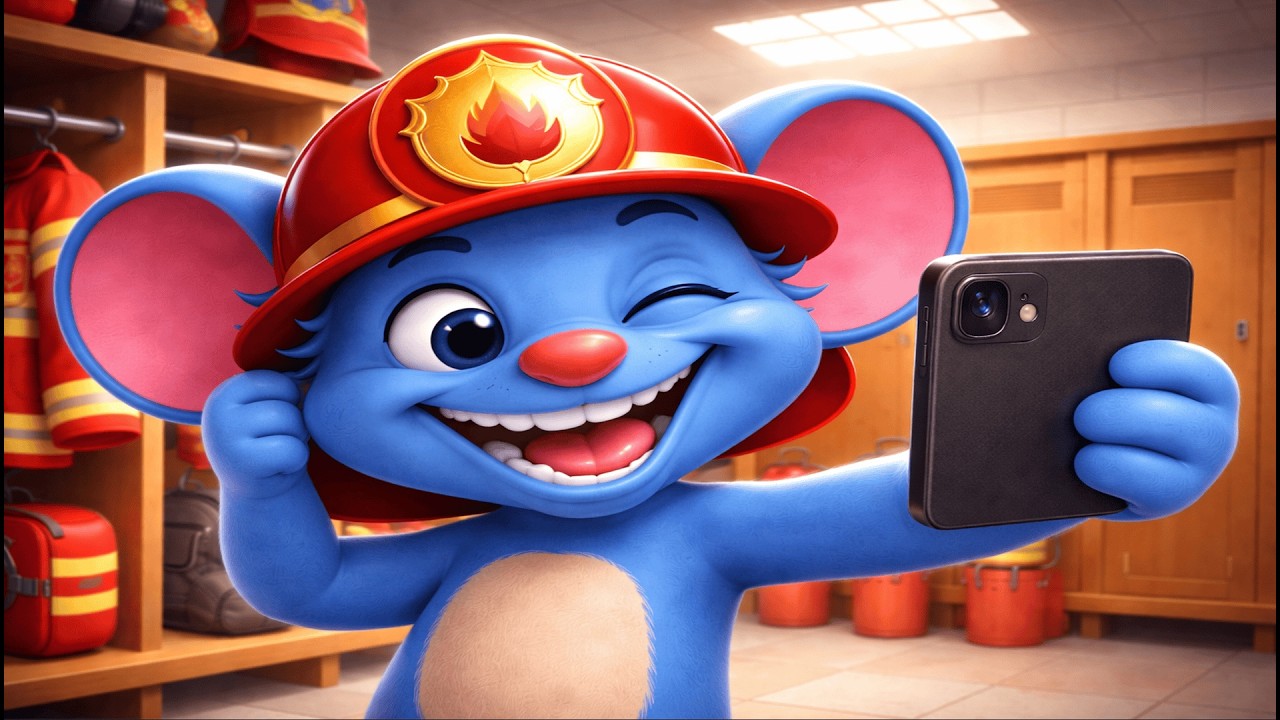 🔥 Soricelul Pompier – Eroul care Stinge Focul! 🐭🔥Cântece pentru Copii de Grădiniță de la | TUXI KIDS