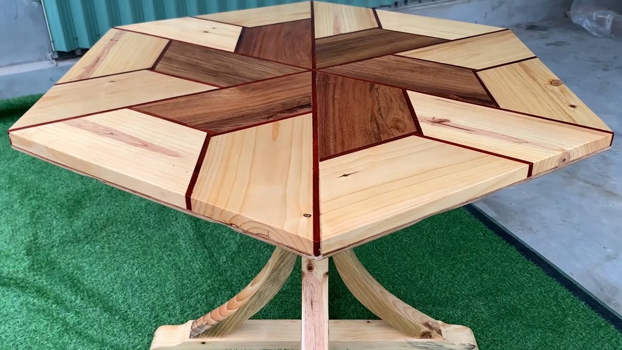 Amazing Extremely Unique Woodworking Design Ideas For You - Building A Very Unique Design Table