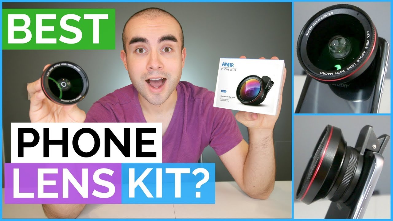 Best Smartphone Lens Kit? - Amir 2 in 1 Lens Review