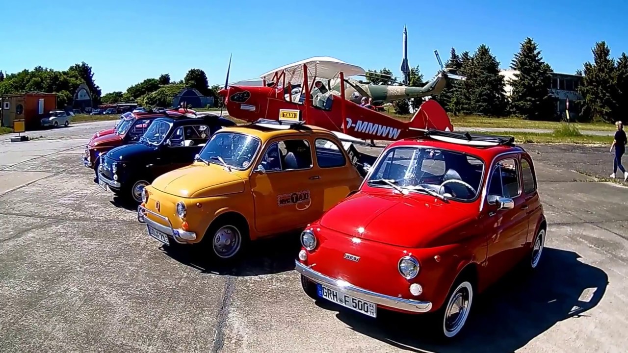 Fiat 500 Pfingstausfahrt 2018 Elbflorenzione Dresden