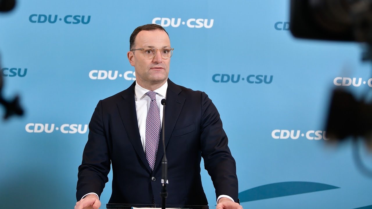 4. November 2025 | Live-Statement mit Jens Spahn & Alexander Hoffmann