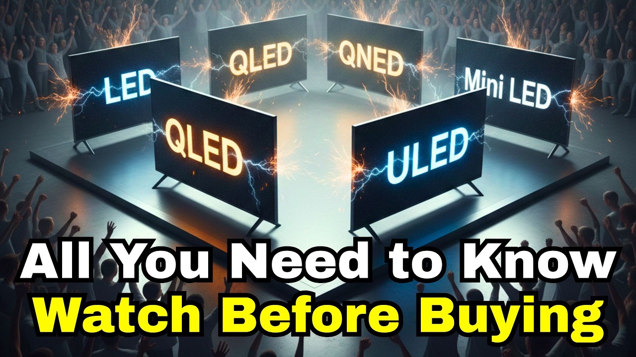 LED, QLED, QNED, ULED, Mini-LED 🖥️🥊: В чем разница? / Руководство по выбору смарт-телевизора на 2...