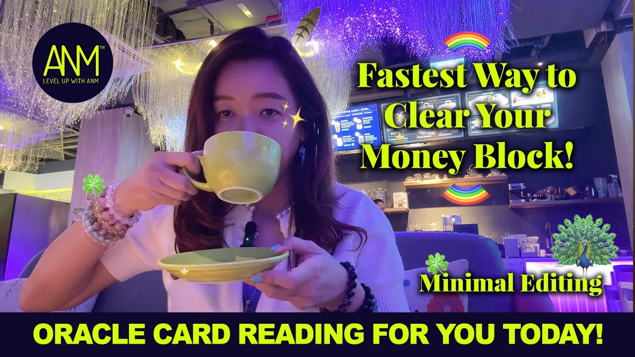 Fastest Way to Clear Your Money Block! #secretcode #moneyblocks #oraclecardreading