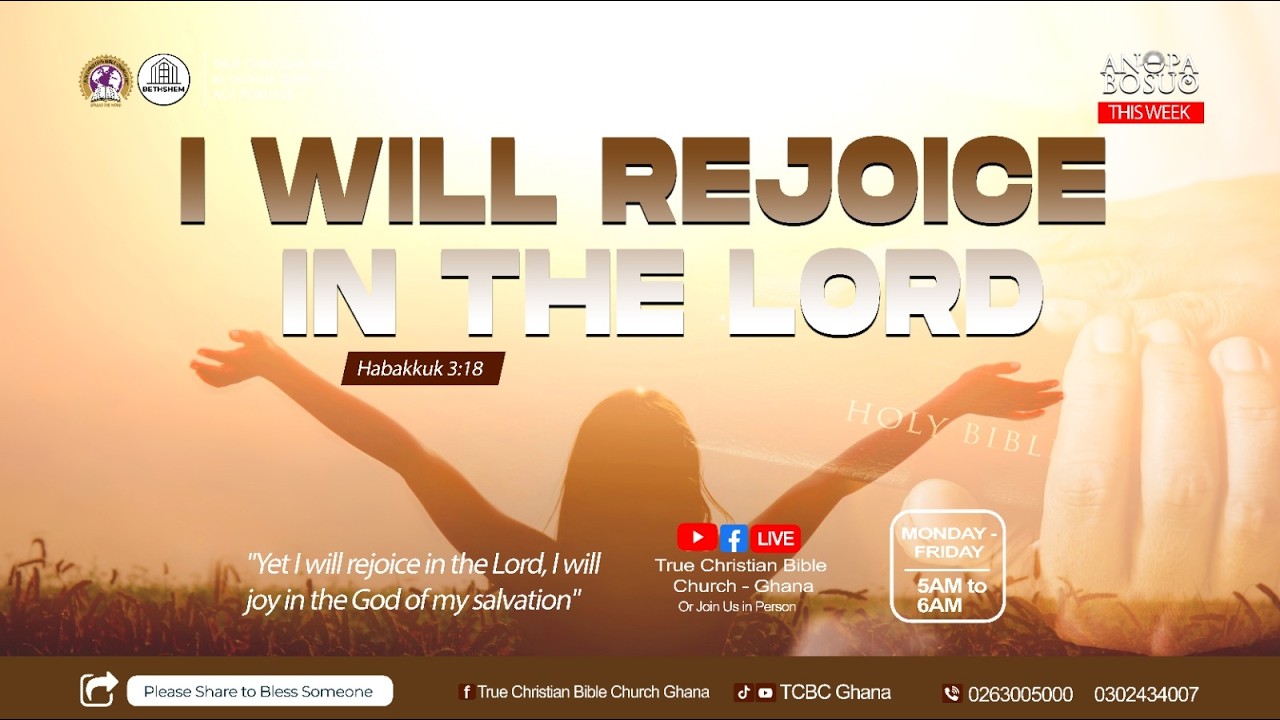 ANOPA BOSUO || TCBC BETHSHEM || EPISODE 746 || 20/02/2026