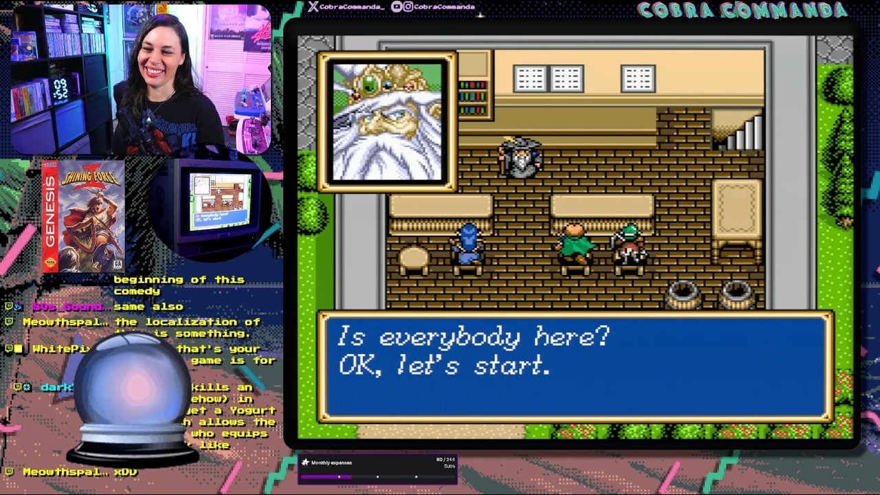 Shining Force 2 *First Playthrough* on Real Sega Genesis/Mega Drive Hardware #cozy