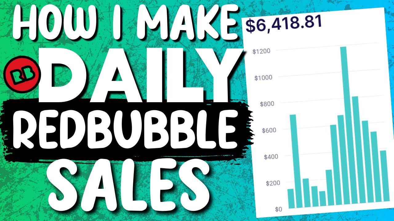 Daily Redbubble Sales! Explained...