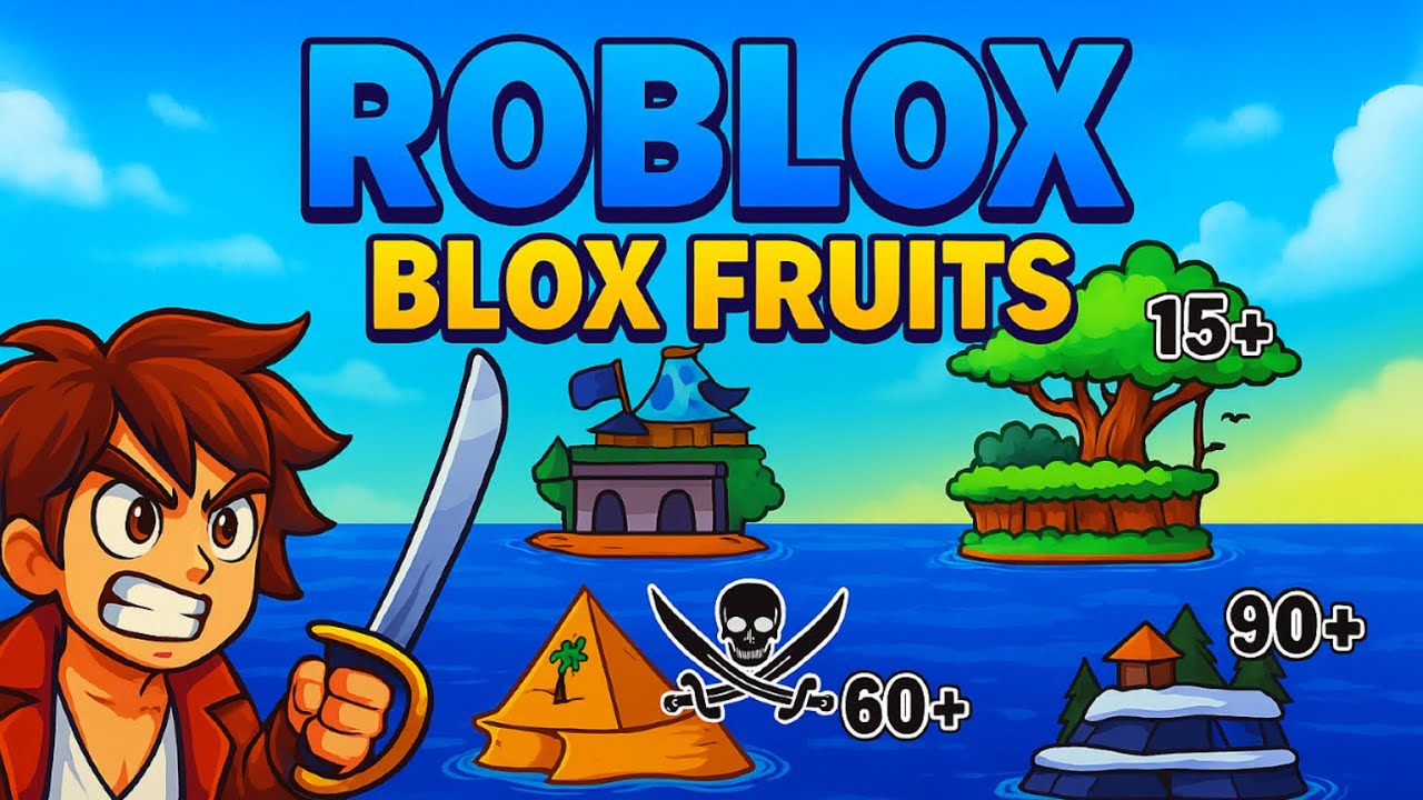 Екскурсія островами. Мапа 1. #roblox #bloxfruits #gameplays