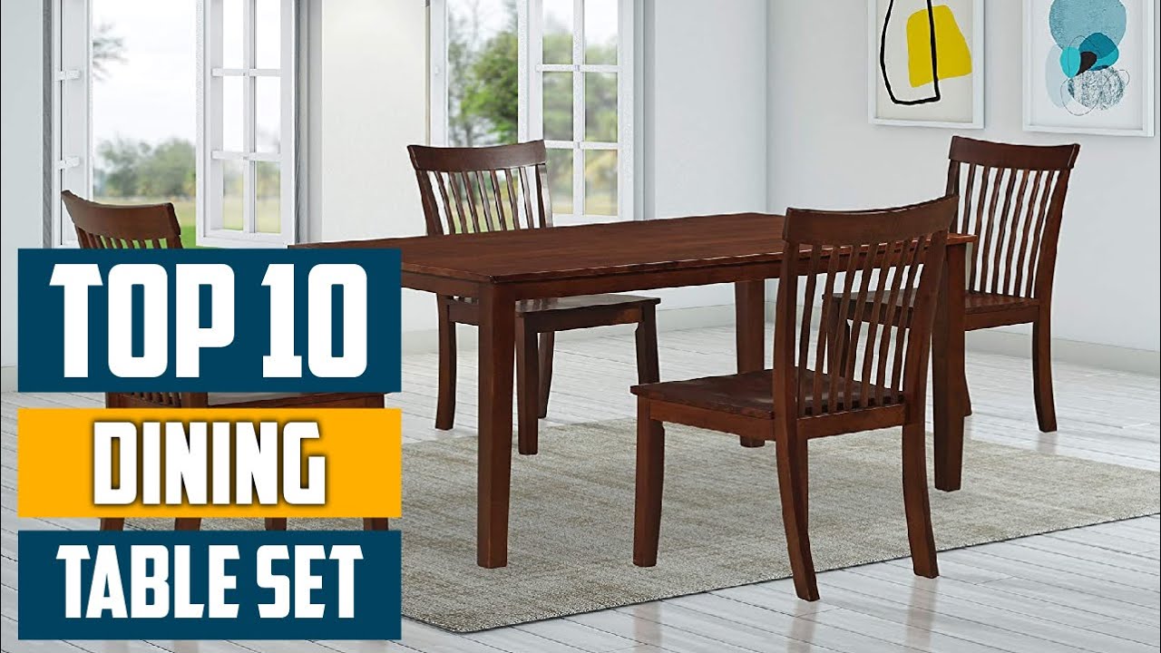 Top 10 Best Dining Table Sets in 2025 | Reviews, Prices & Where to Buy