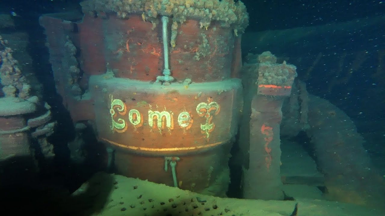 Dive on SS Comet (Whitefish Bay, Lake Superior) - August 17th, 2019