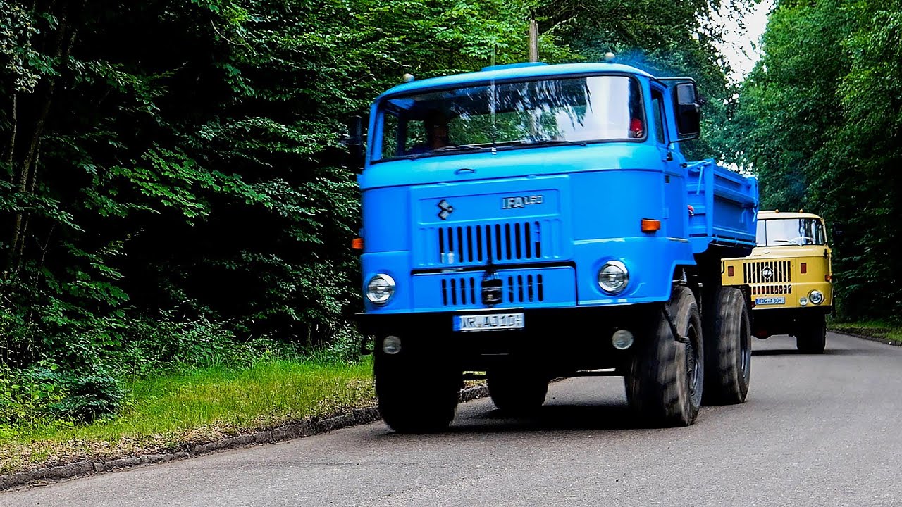 Internationalen Ostblocktreffen Pütnitz 2024: Oldtimer-Ausfahrt Teil2