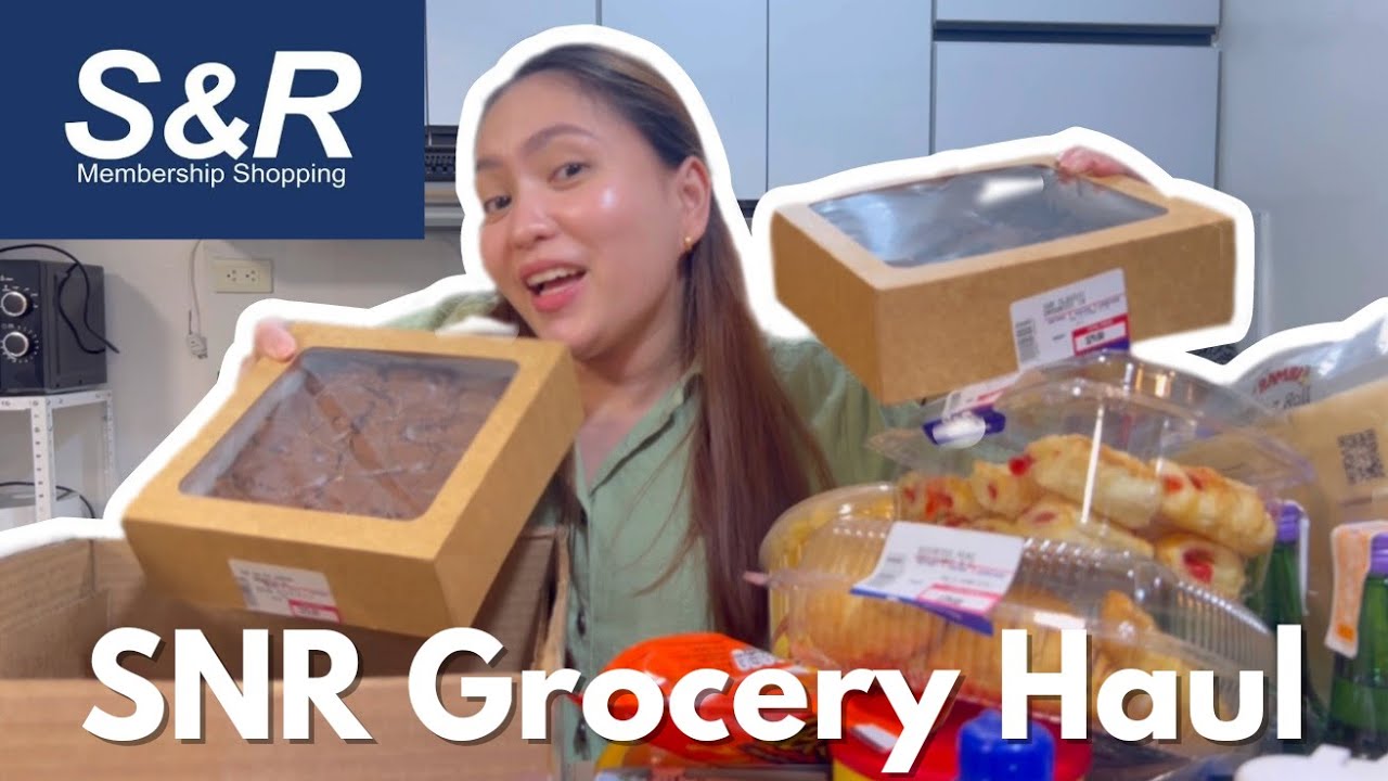 SNR GROCERY HAUL 2024 | Philippines | Mae W.