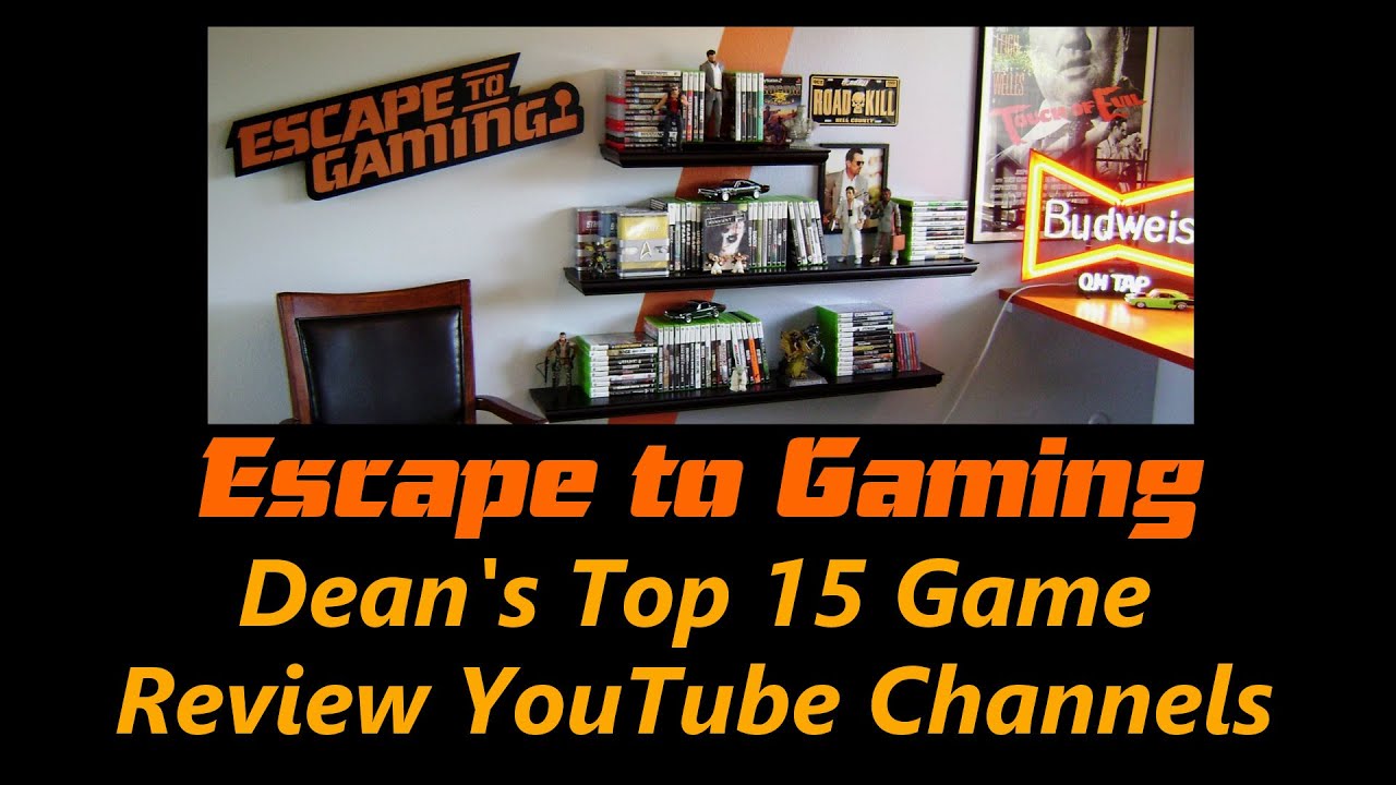 Top 15 Game Review YT Channels,  Escape To Gaming
